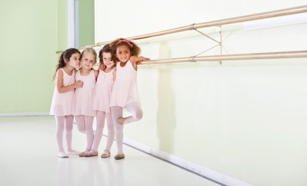 Some of the children who take Ballet Lessons here at LA Dance Academy.