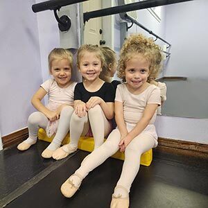 Some of our child ballet students at LA Dance Academy.