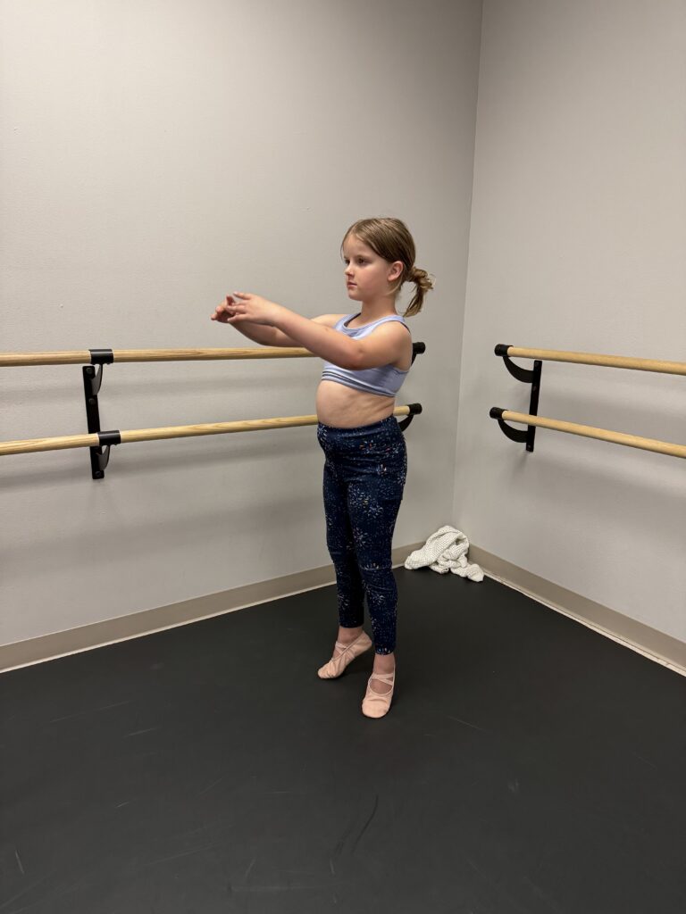 Ballet I Ballet I dancer at the barre