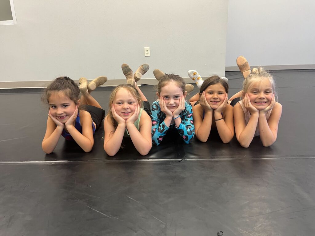 Jazz I Beginner Jazz I students smiling after class
