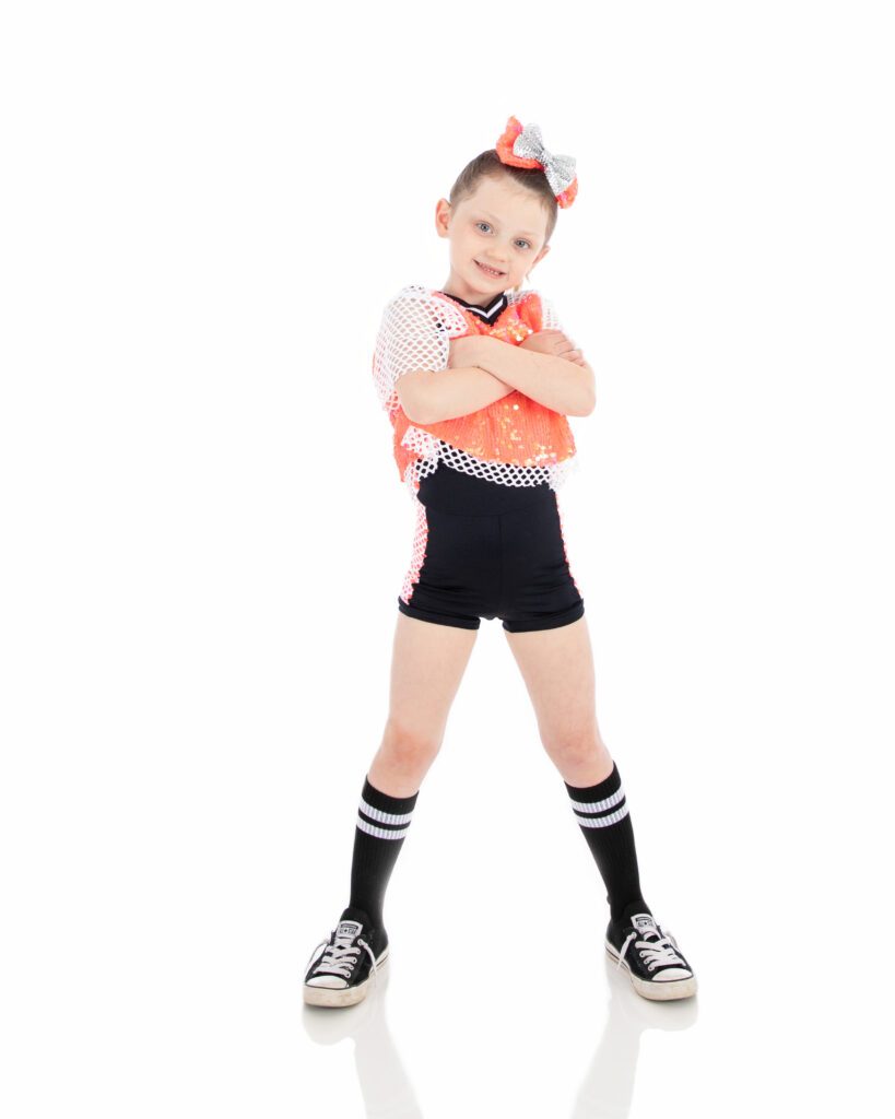 Hip Hop I - sassy attitude Young hip hop dancer showing off her attitude in a beginner level hip hop class at LA Dance Academy