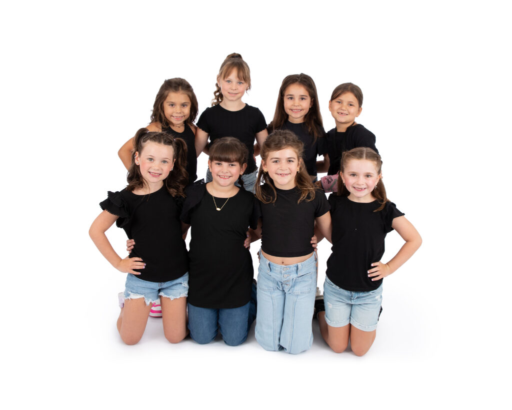 Whole Mini Team 2025-2026 Mini Team is the younger dancers on the LA Dance Academy's competition team
