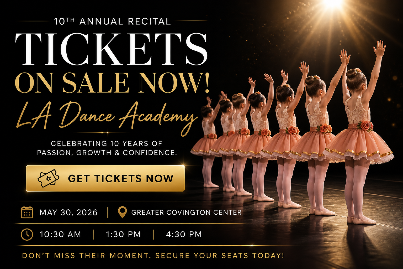 10th Annual LA Dance Academy Recital